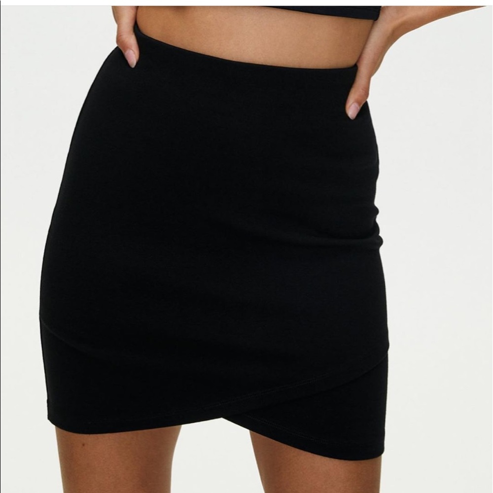Ponte mini skirt